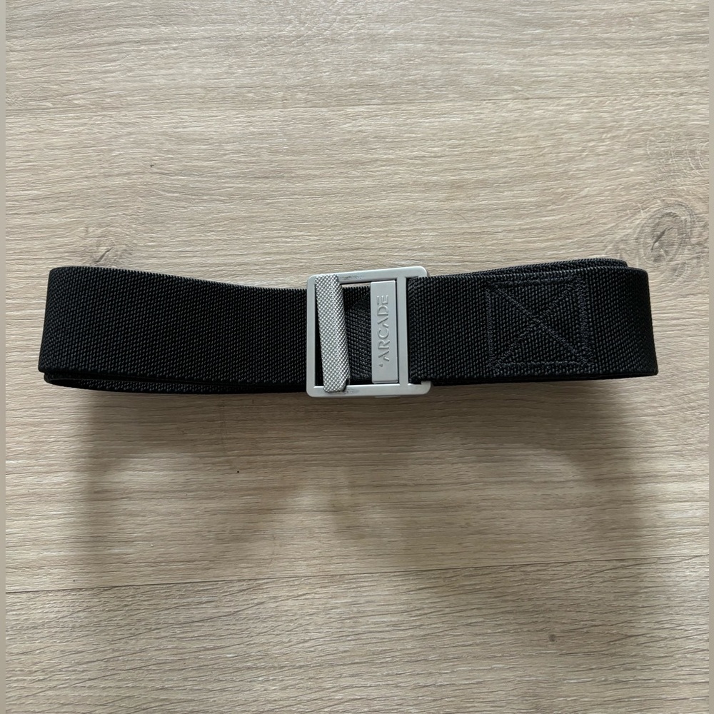 Arcade Woven Adventure Belt Black
